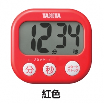 Tanita kitchen timer with magnet large screen TD-384-WH – WAFUU JAPAN